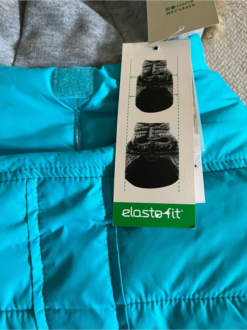 NWT GFPET Aqua Winter Sailor Hooded Parka Size Medium